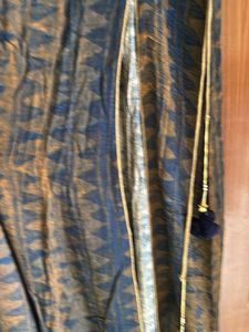mirror work, long dress