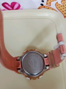 Casio Baby-g Analog-Digital Peach Dial Women's