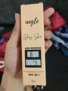 New Aegte Glass Skin Foundation &amp; Spray