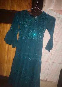 combo 2 Blue ethnic party dress