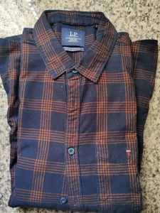 Men's Plaid Button-Up Shirt