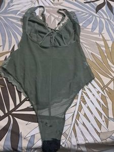 Lace Trim Bodysuit