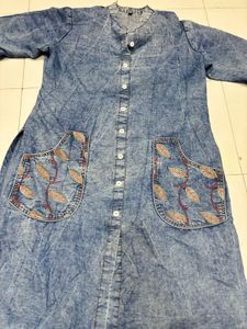 Acid Wash Denim Co-ord Set