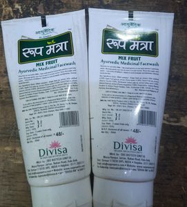 Roop Mantra Mix fruit Ayurvedic Medicinel Facewash 50ml*50ml  (Pack Of 2)