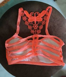 Cute Butterfly Back Sports Bra
