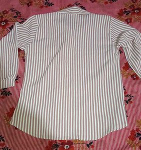 Striped Colorblock Shirt