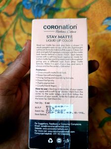 coronation lipstick