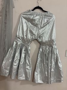 Sparkling Sequined Kurta Set with Sharara