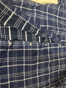 Classic Blue Plaid Women’s Shirt