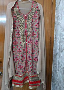 Embroidered Kurta with Dupatta set