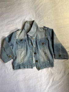 Distressed Denim Jacket