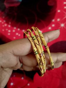 New 1 gram gold bangles