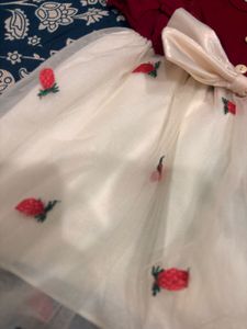 Cute Strawberry Party Dress/ never used