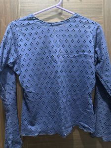 Navy BLUE TOP FOR LADIES
