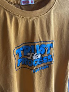 Yellow Graphic Print T-Shirt