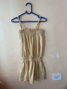 Beige Jumpsuit