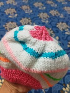 Baby Woolen Cap Combo