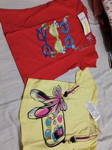 Cute Girls' T-Shirt Set