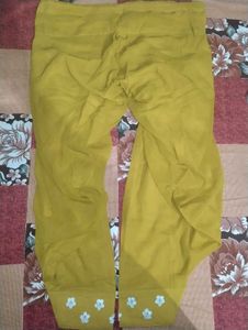 Mustard colour suit set