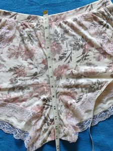 Floral Lace Trim Briefs