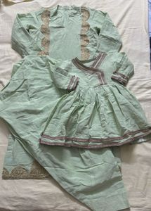 Parrot Green Kurta Salwar &amp; Dress for Baby
