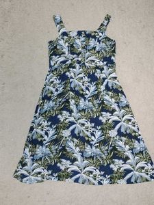 Tropical Print Sundress