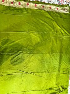Stunning Green Silk Saree