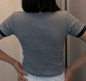 Striped Polo T-Shirt