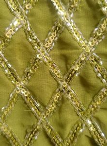 Embroidered Saree with three blouse
