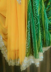 Vibrant Saree Set