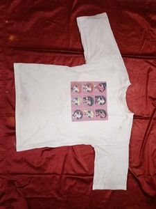 Graphic Print White T-Shirt