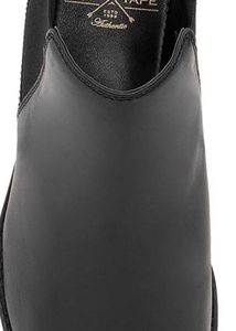 Men's Black Leather Chelsea Boots