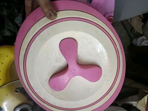 Nayasa Off White Printed Steel Casserole