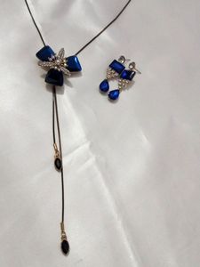 Blue Crystal Ad Korean Set