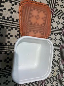 Floral Print Plastic Box/container