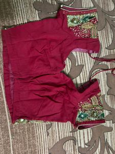 Embroidered Saree