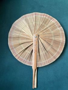 Cane handcrafted fan