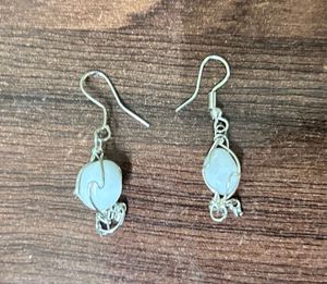 Bohemian Stone Necklace and Earring Set
