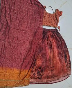 Royal Rust &amp; Wine Navratri Lehenga Choli ✨