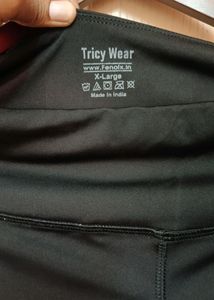 Xl Size Active Wear Black Pants