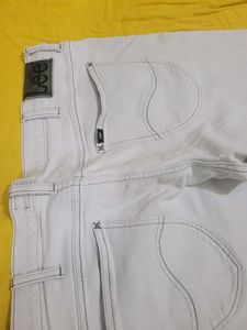 Lee Stylish White  Jeans