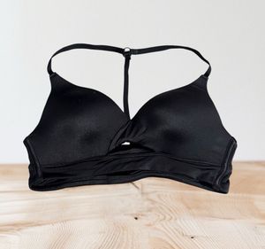 Comfortable Black Racerback Bra