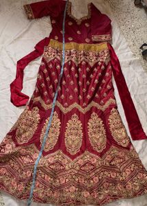Designer Red Lehenga Choli