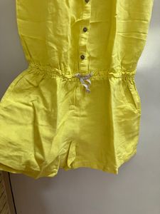 Zara Girls Linen Romper