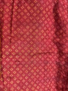 Vibrant Orange &amp; Pink patola saree