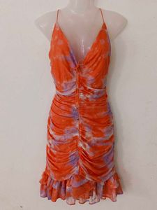 Tie-Dye Mini Dress