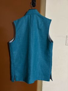 Stylish Teal Waistcoat