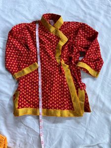 Traditional Indian Kids Dhoti Kurta Set