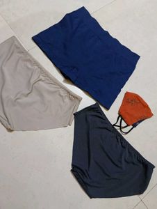 Comfortable Briefs &amp; Face Mask Set