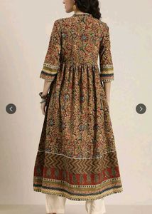 Kalamkari handblock Printed Cotton Maxi